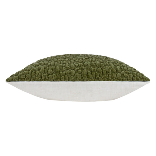 Pebble Textured Chenille Cushion Lichen