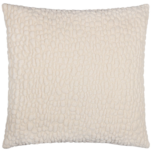 Pebble Textured Chenille Cushion Natural