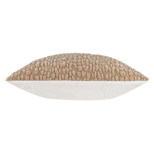 Pebble Textured Chenille Cushion Stone