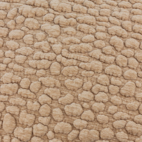 Pebble Textured Chenille Cushion Stone