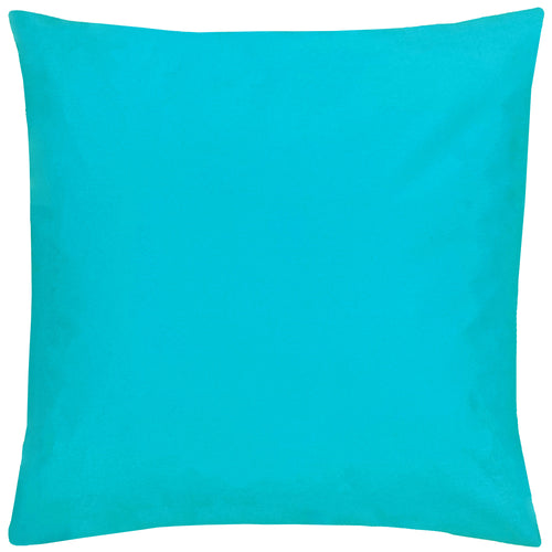 Plain Blue Cushions - Plain Outdoor Cushion Cover Aqua furn.
