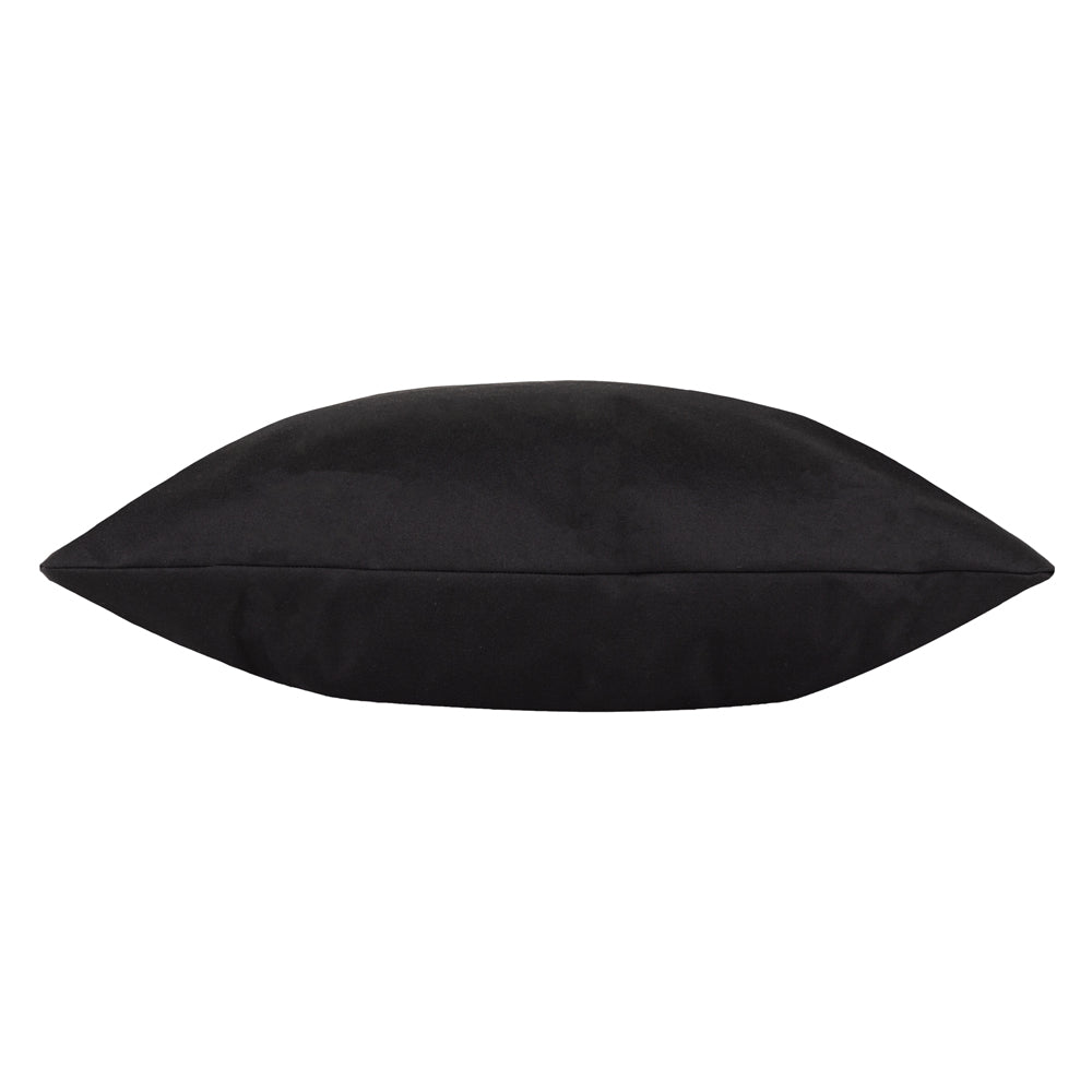 Plain Outdoor Cushion Black