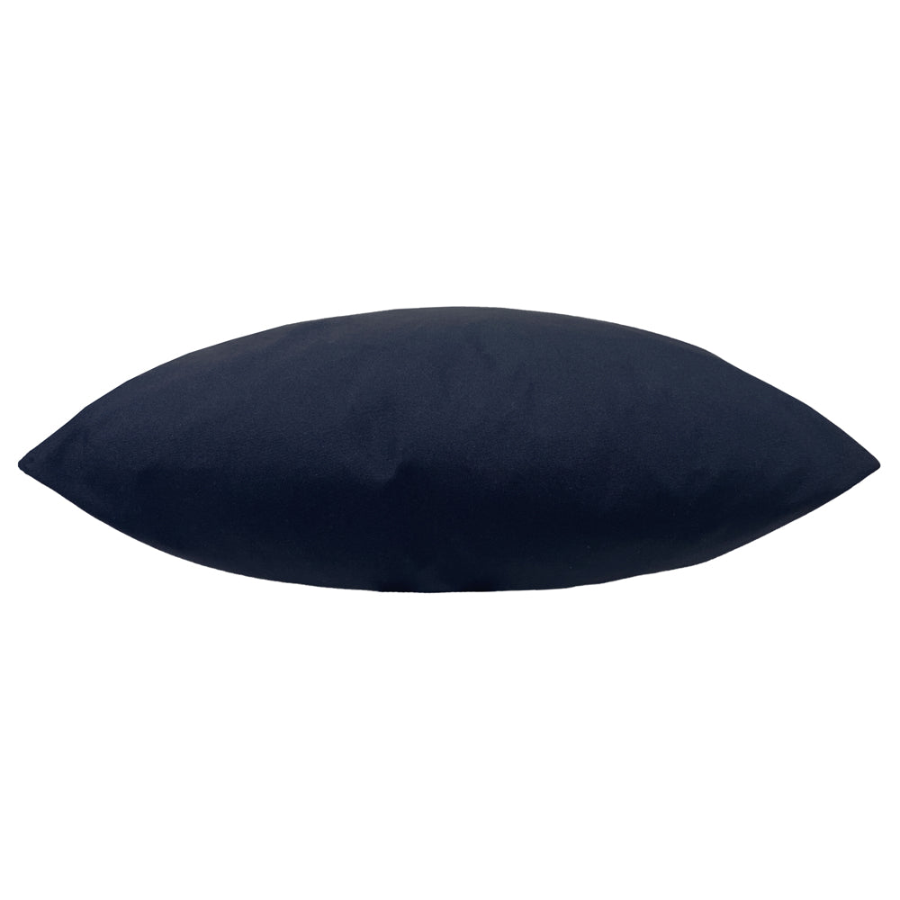 クッションカバー Cushion Cover navy line Plain Blue Outdoor Cushion Cover | Navy Cushions | furn. – Furn.com