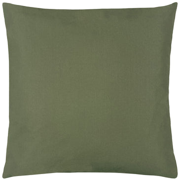 Plain Green Outdoor Cushion Cover | Olive Cushions | furn. – furn.com