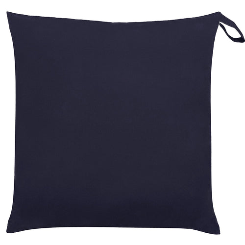 Plain Blue Cushions - Plain Neon Large 70cm Outdoor Floor Cushion Cover Navy furn.