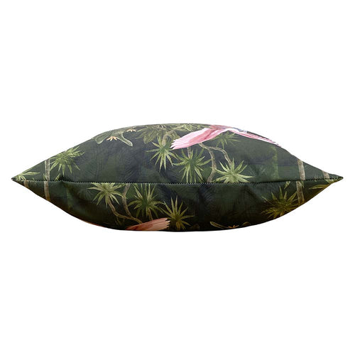 Jungle Green Cushions - Platalea Outdoor Cushion Cover Bottle Green Paoletti