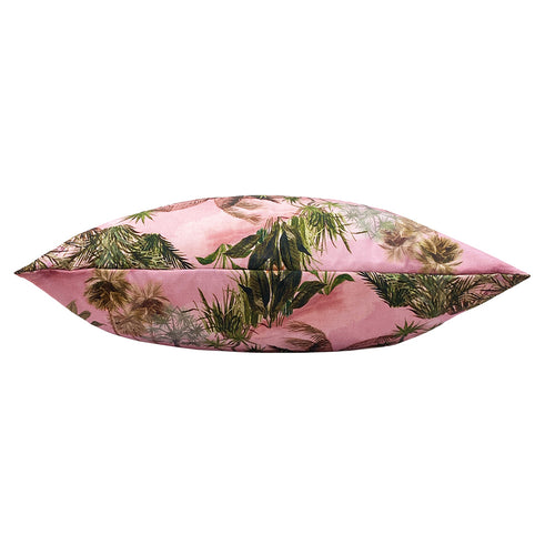 Jungle Pink Cushions - Platalea  Large 70cm Outdoor Floor Cushion Cover Blush Paoletti