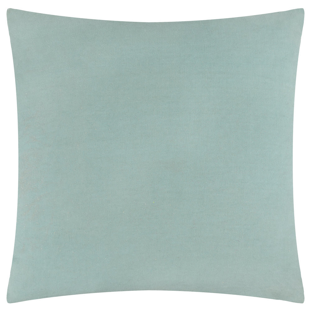 Polar Bear Tufted Cushion Frosty Blue