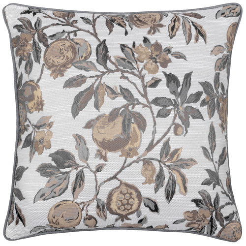 Floral Beige Cushions - Pomegranate  Cushion Cover Natural Wylder