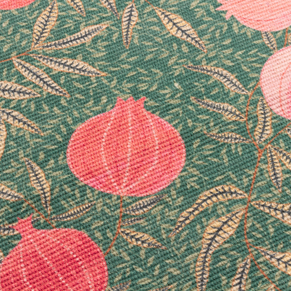 Pomegranate Set of 4 Christmas Festive Placemats Green