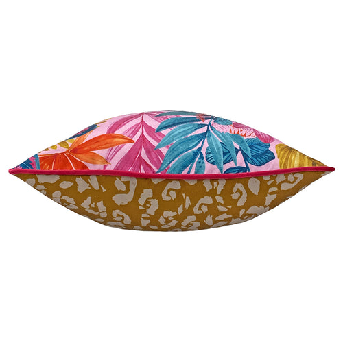Jungle Pink Cushions - Psychedelic Jungle Tropical Cushion Cover Pink furn.