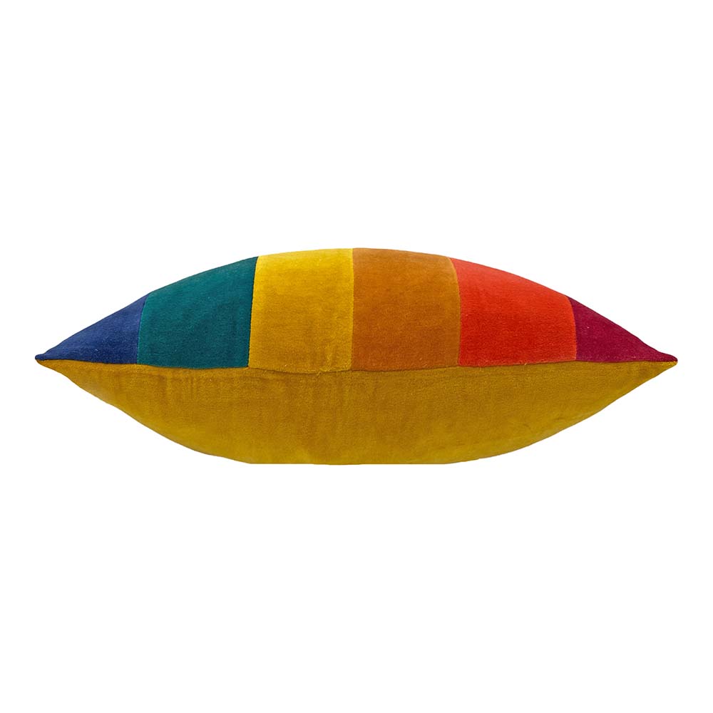 Rainbow Striped Cushion Jewels