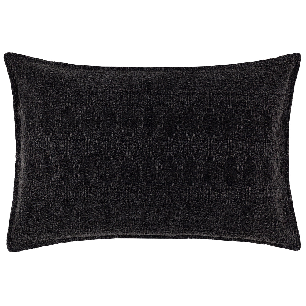 Ramas Jacquard Cushion Black