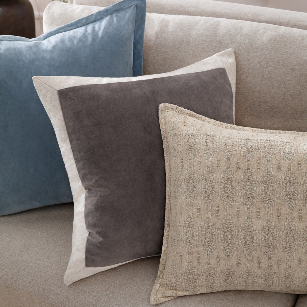 Ramas Jacquard Cushion Chalk