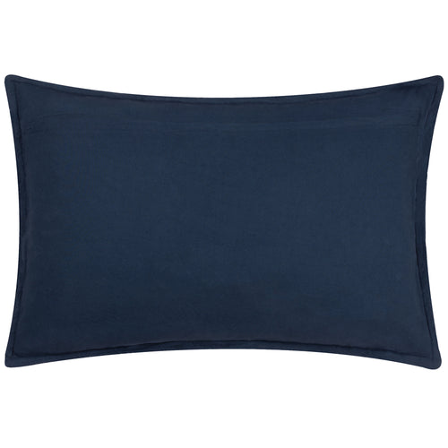 Not Applicable Blue Cushions - Ramas Jacquard Cushion Cover Indigo Yard