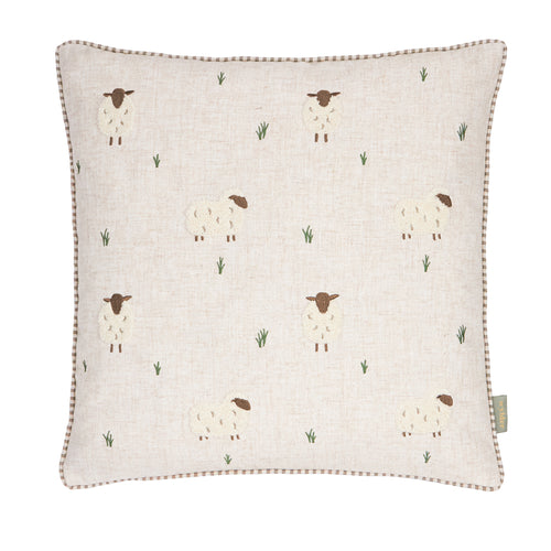 Ramble Sheep Tufted Cushion Natural