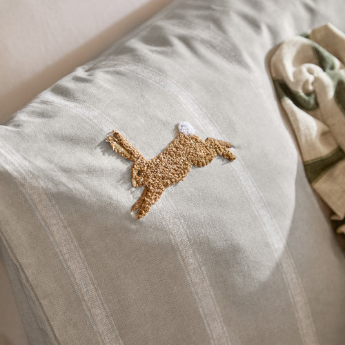 Ramble Hares Duvet Cover Set Sage
