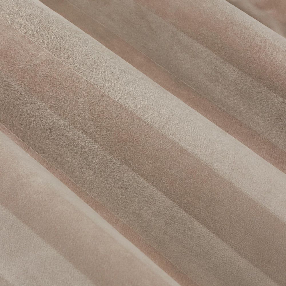 Regency Stripe Velvet Fully Lined Eyelet Curtains Grey