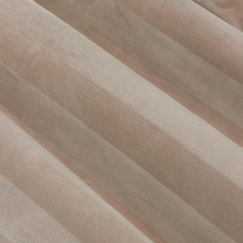 Regency Stripe Velvet Fully Lined Eyelet Curtains Grey