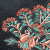 1973 Rennes Embroidered Cushion Cover in Navy
