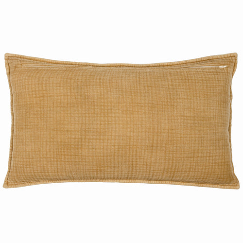 Plain Yellow Cushions - Ribble  Cushion Cover Honey Yard