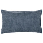 Yard Ribble Cushion Cover in Ink