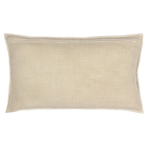 Plain Beige Cushions - Ribble  Cushion Cover Natural Yard