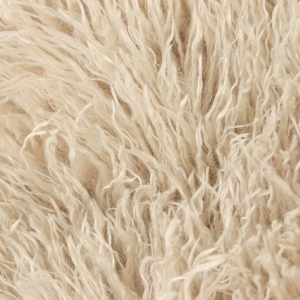 Rowan Faux Fur Throw Natural