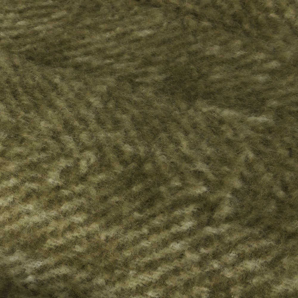 Rawton Ombre Throw Natural/Moss