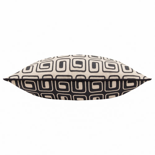 Abstract Black Cushions - Safara Printed Cushion Cover Black HÖEM