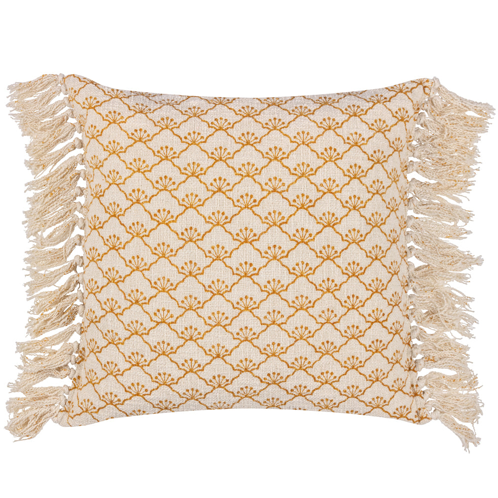Saku Yellow Cushion Cover | Honey Cushions | Yard – Furn.com