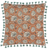 Paoletti Salisa Cushion Cover in Rust