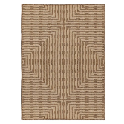  Beige Rugs - Sandown Jute Effect Indoor/Outdoor Rug Natural Yard