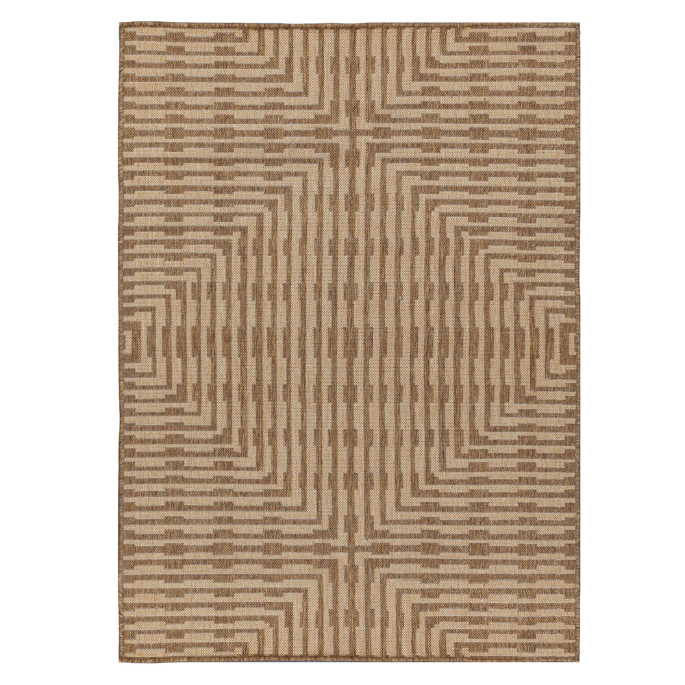 Sandown Jute Effect Indoor/Outdoor Rug Natural