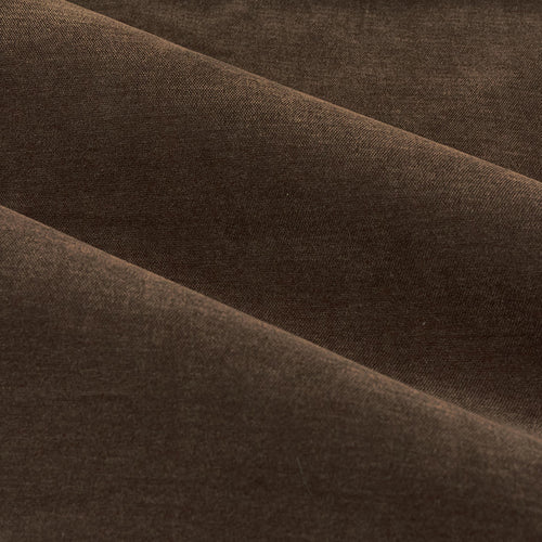 Soft Chenille Blackout Eyelet Curtains Chocolate
