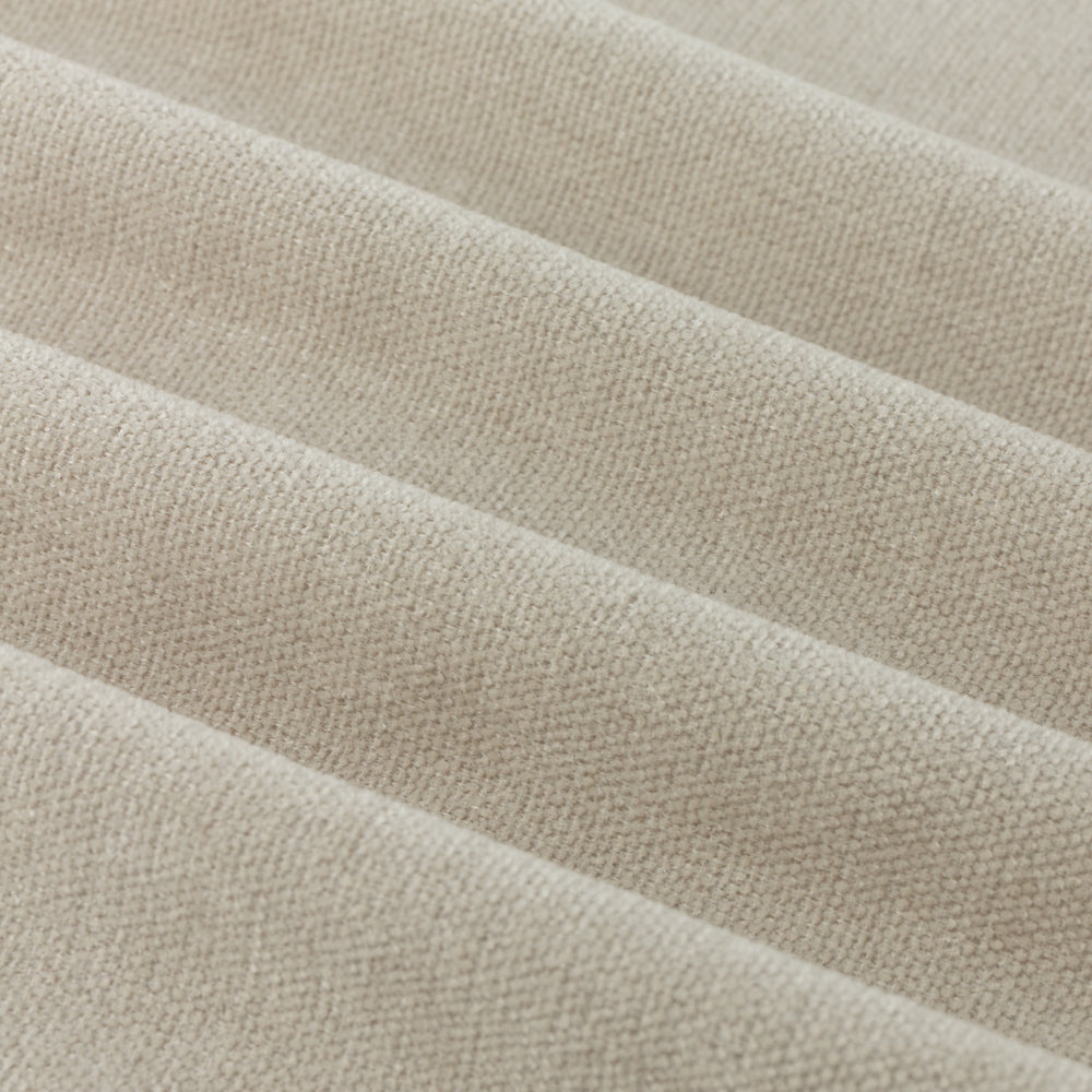 Soft Chenille Blackout Eyelet Curtains Natural