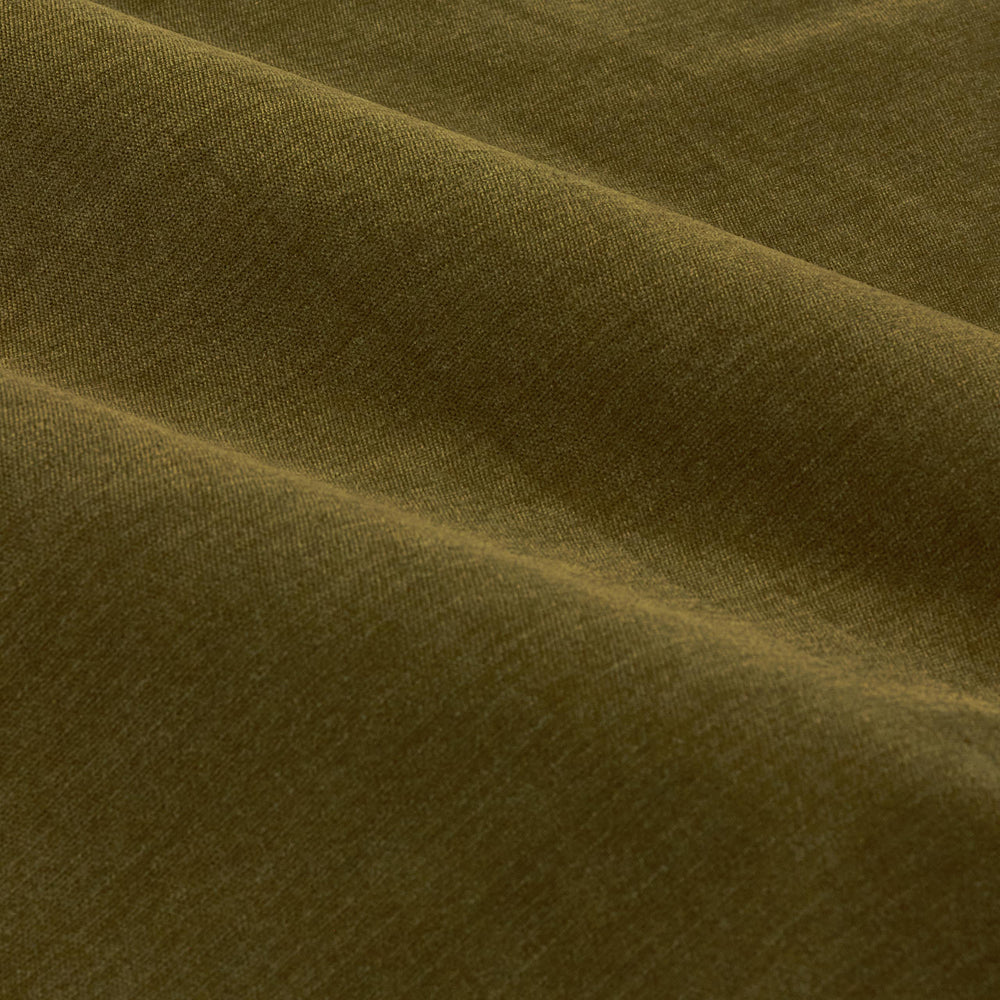 Soft Chenille Blackout Eyelet Curtains Olive