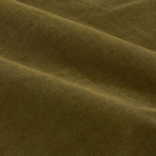 Soft Chenille Blackout Eyelet Curtains Olive