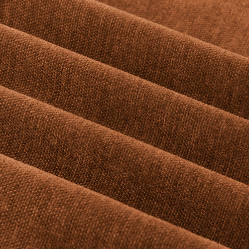 Soft Chenille Blackout Eyelet Curtains Rust