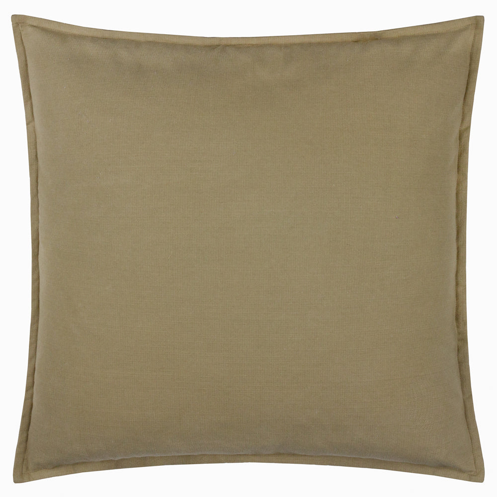 Slub Cotton Cushion Moss