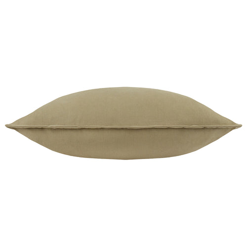 Slub Cotton Cushion Moss