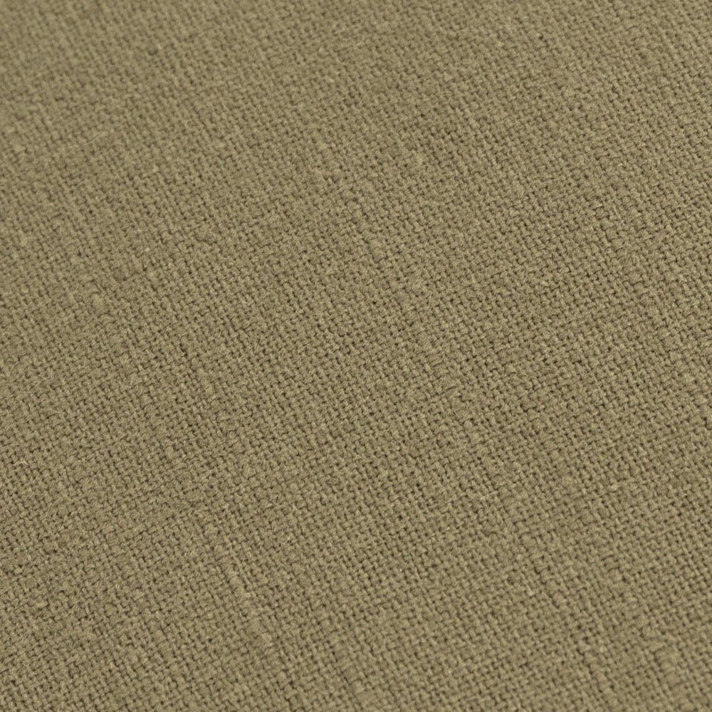 Slub Cotton Cushion Moss