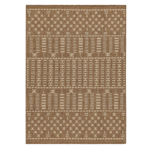 Geometric Beige Rugs - Seagrove Jute Effect Indoor/Outdoor Rug Natural Yard