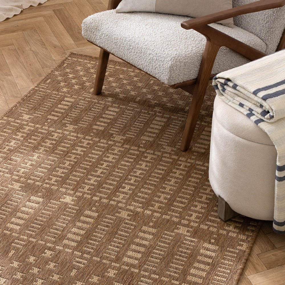 Seagrove Jute Effect Indoor/Outdoor Rug Natural