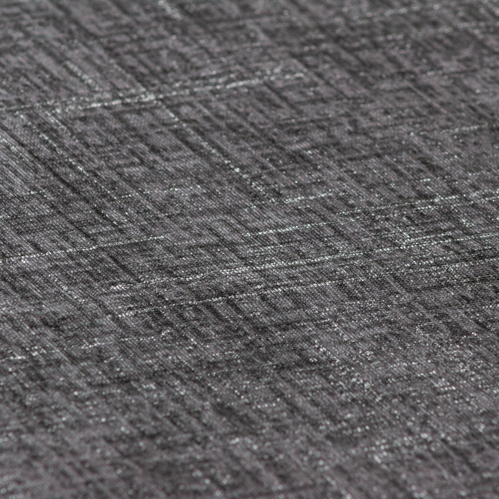 Serafina Vinyl Wallpaper Sample Charcoal
