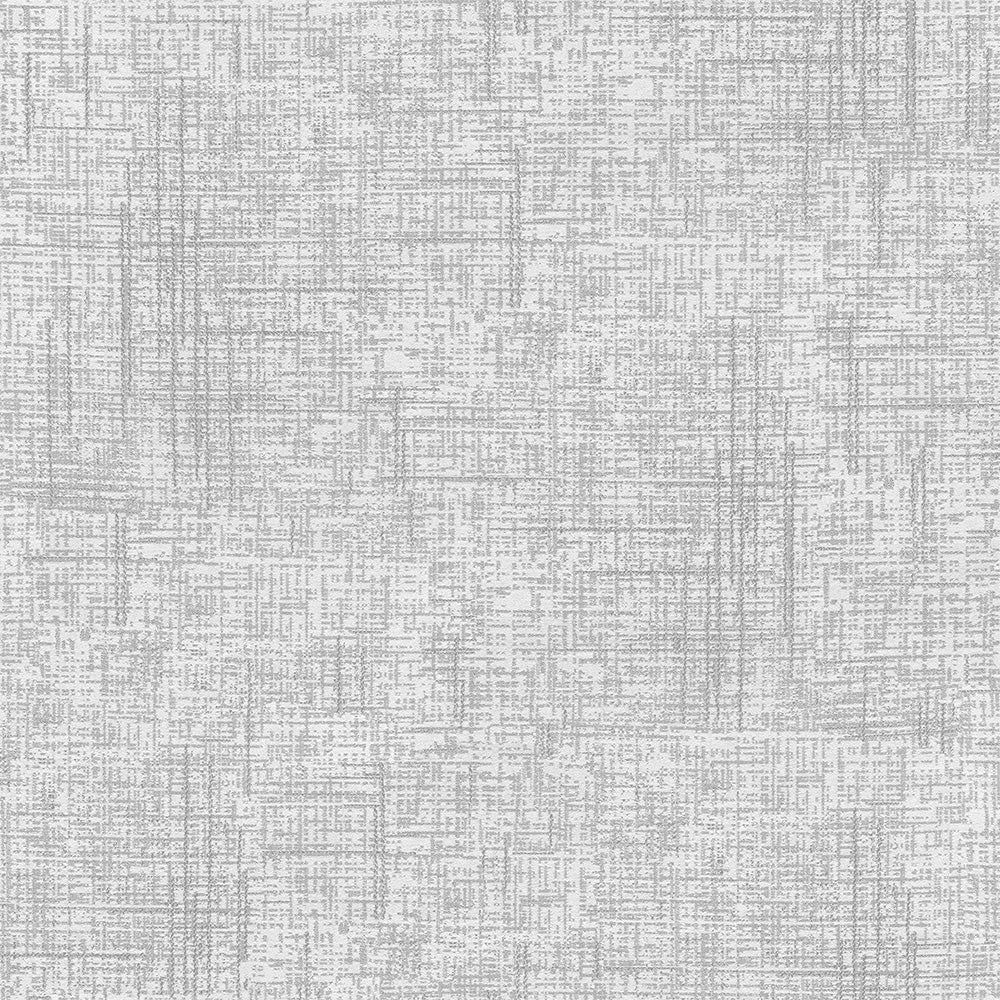 Abstract Grey Wallpaper - Serafina Vinyl Wallpaper Sample Silver Paoletti