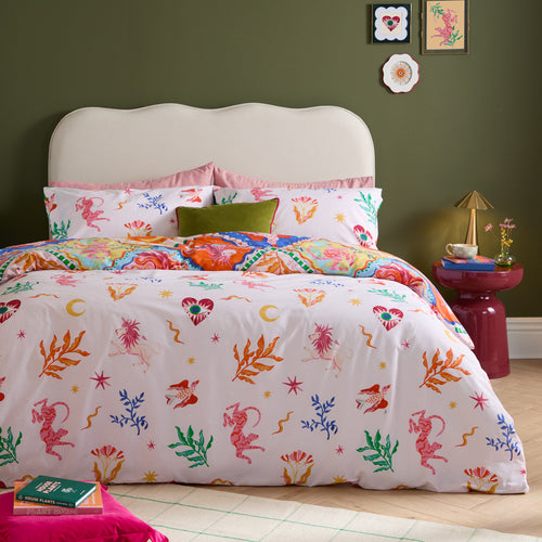Seraphine Reversible Duvet Cover Set Multicolour