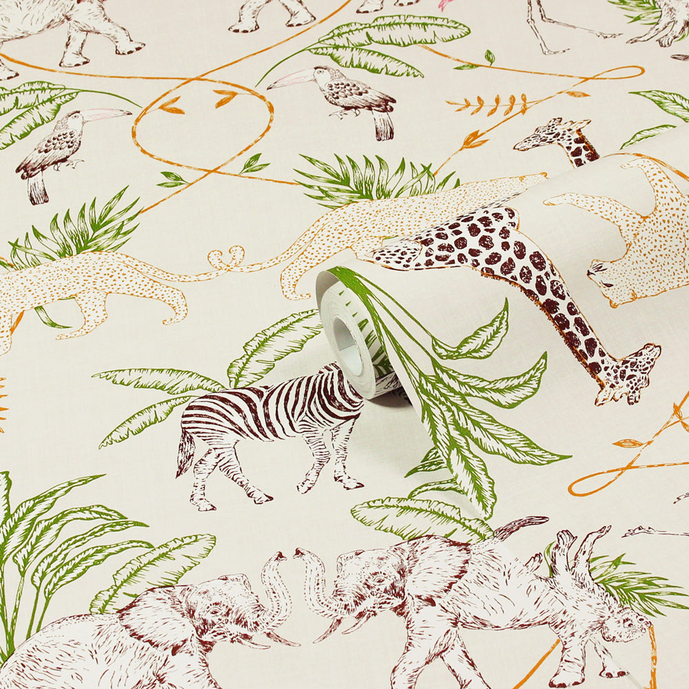 Serengeti Wallpaper Sample Natural