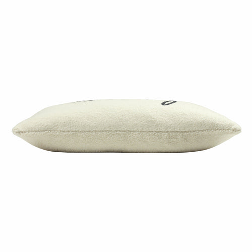 Plain Cream Cushions - Shearling Love Cushion Cover Natural furn.
