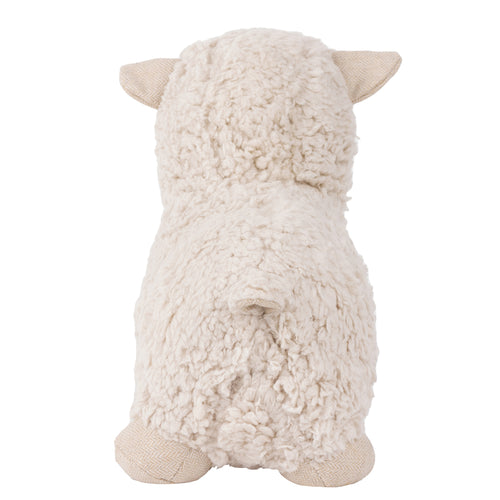 Animal White Accessories - Sheep Shearling Fleece Door Stop White Paoletti